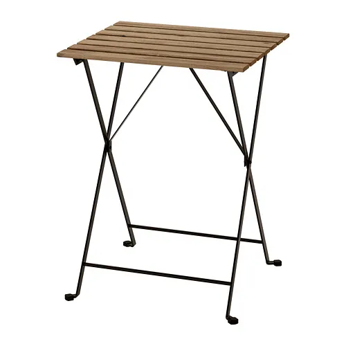 TÄRNÖ - 戶外餐桌, 黑色/淺棕色, 55x54 公分 | IKEA 線上購物 - PE740159_S4