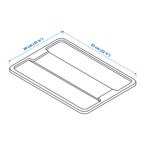 SAMLA lid for box 45/65 l