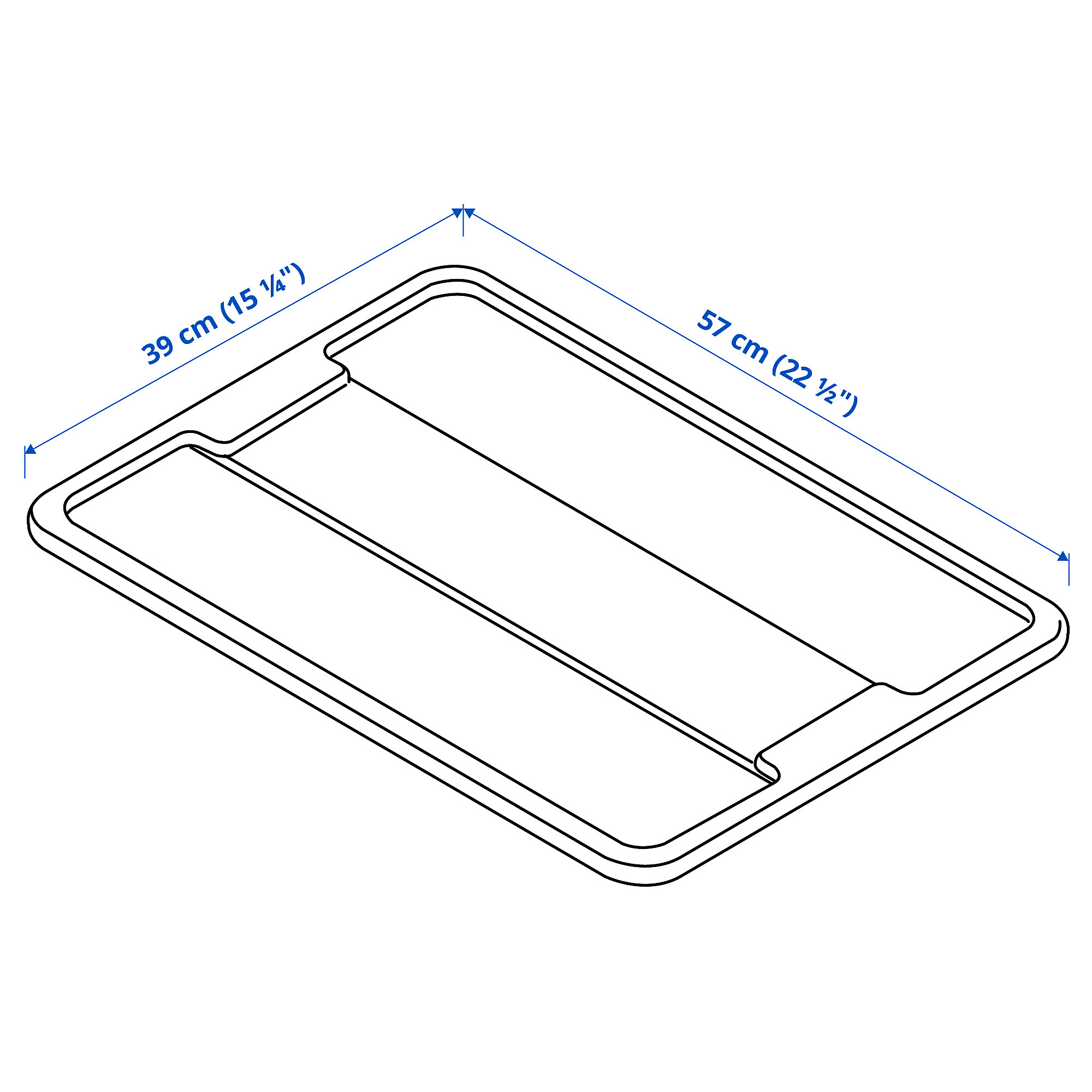 SAMLA lid for box 45/65 l