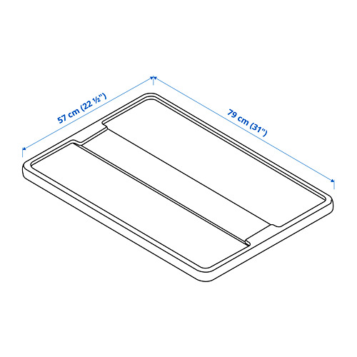 SAMLA lid for box 55/130 l