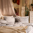 SOLFIBBLA duvet cover and 2 pillowcases