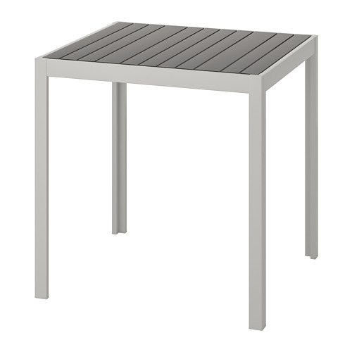 SJÄLLAND - 戶外餐桌, 深灰色/淺灰色 | IKEA 線上購物 - PE740185_S4
