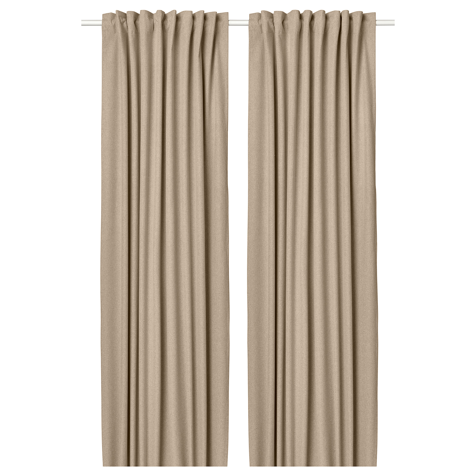 ROSENMANDEL room darkening curtains, 1 pair