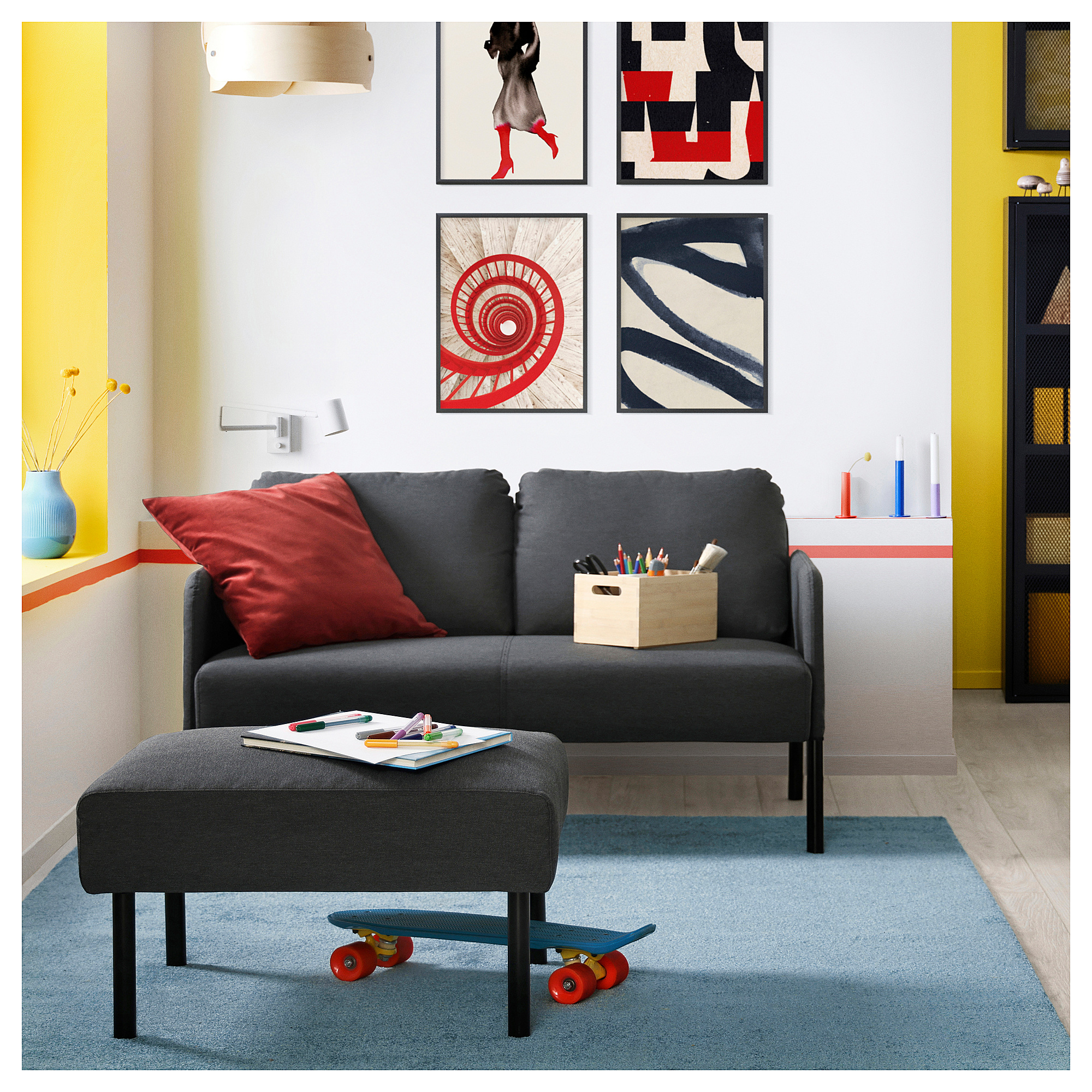 GLOSTAD footstool