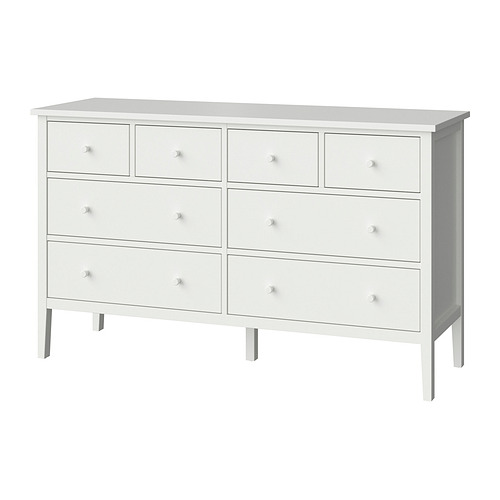 GULLABERG - 抽屜櫃/8抽, 白色/上鎖/解鎖功能, 168x48x100 公分 | IKEA 線上購物 - PE983957_S4