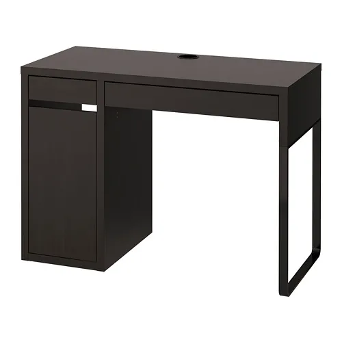 MICKE - 書桌/工作桌, 黑棕色, 105x50 公分 | IKEA 線上購物 - PE740299_S4