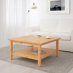 HEMNES - 咖啡桌, 染白色/淺棕色 | IKEA 線上購物 - PE740009_S3