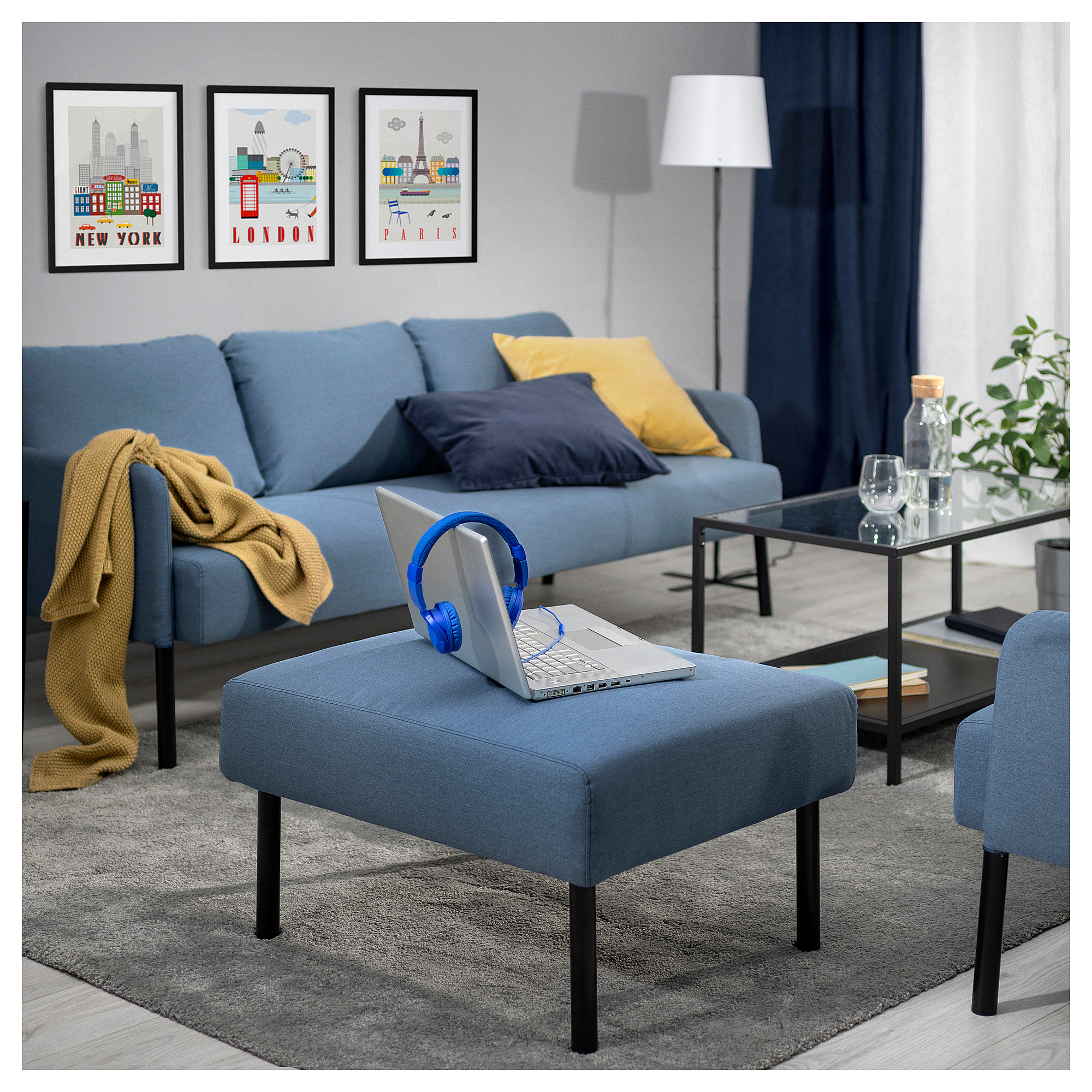 GLOSTAD footstool