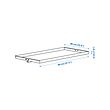 MITTZON display shelf for frame w castors