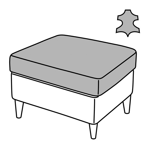 STRANDMON footstool