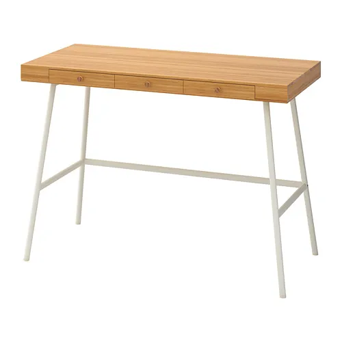 LILLÅSEN - desk, bamboo, 102x49 cm | IKEA Taiwan Online - PE740344_S4