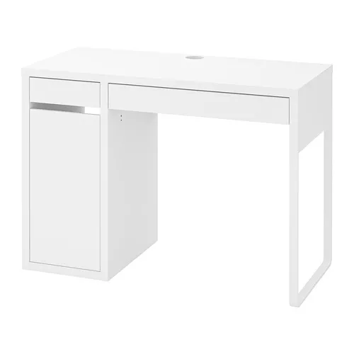 MICKE - 書桌/工作桌, 白色, 105x50 公分 | IKEA 線上購物 - PE740345_S4