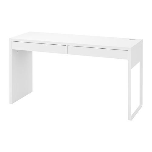 MICKE - 書桌/工作桌, 白色, 142x50 公分 | IKEA 線上購物 - PE740347_S4