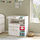 SMÅSTAD - 嬰兒尿布更換桌, 白色 附框/附3個抽屜 | IKEA 線上購物 - PE793060_S1