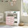 SMÅSTAD - 嬰兒尿布更換桌, 白色 淺粉紅色/附3個抽屜 | IKEA 線上購物 - PE793071_S1