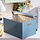 TJENA - 附蓋收納盒, 藍色 | IKEA 線上購物 - PE838266_S1