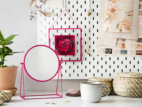 LASSBYN - 桌鏡, 粉紅色 | IKEA 線上購物 - PE838274_S4