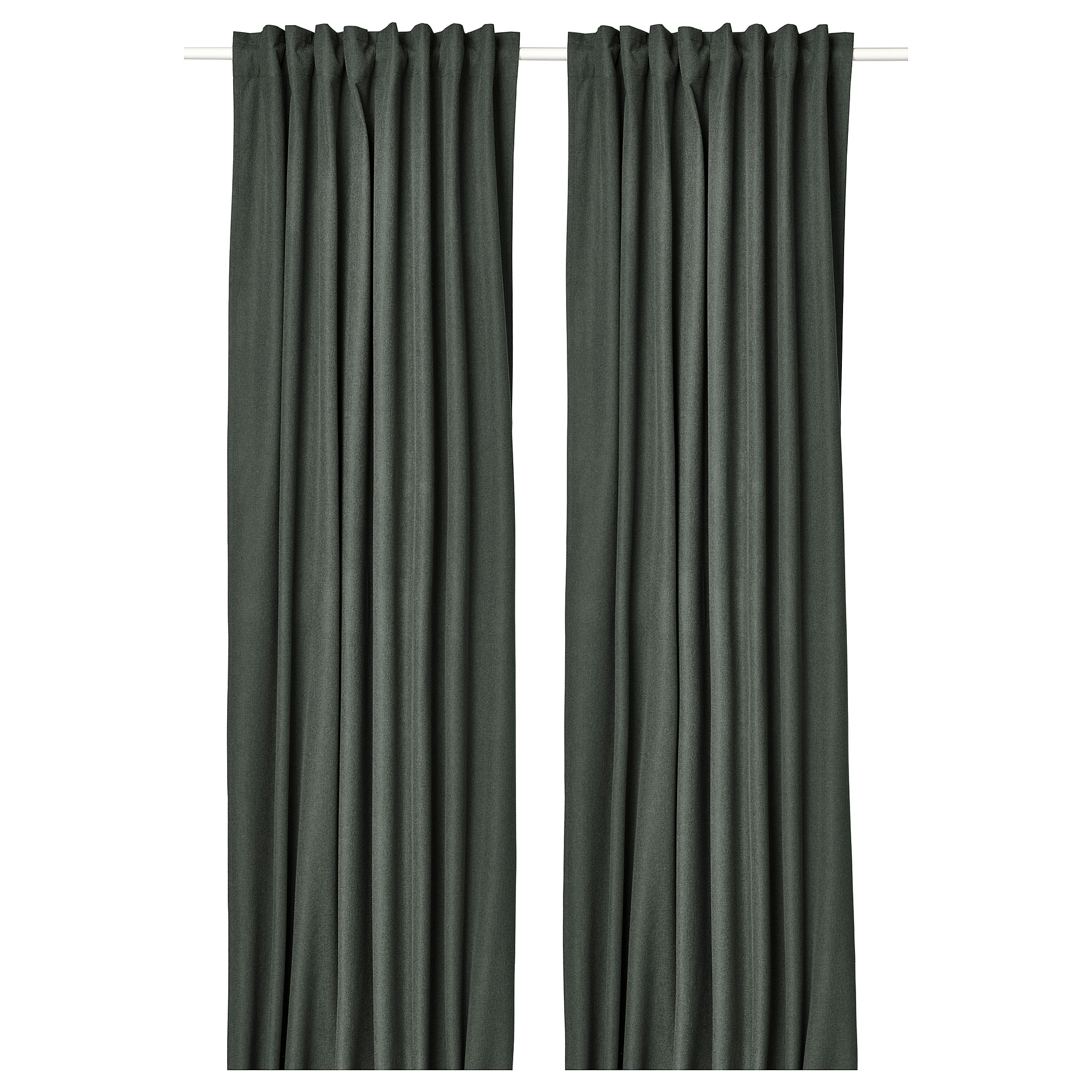 ROSENMANDEL block-out curtains, 1 pair