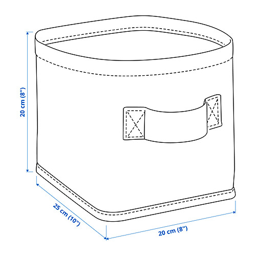 PURRPINGLA storage basket