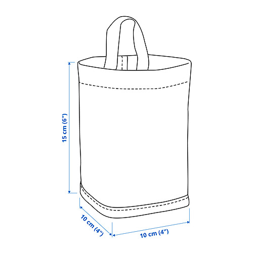 PURRPINGLA storage basket