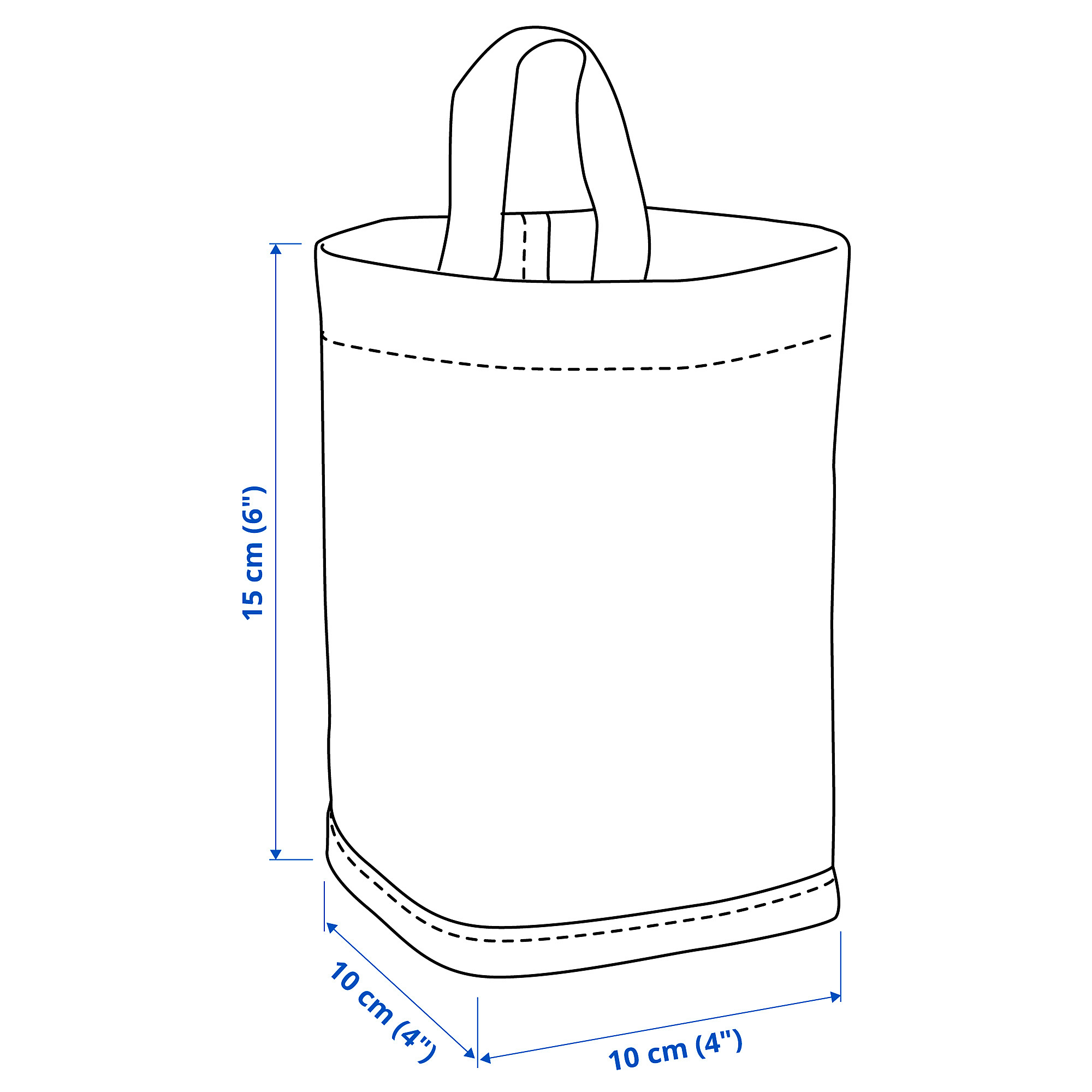 PURRPINGLA storage basket