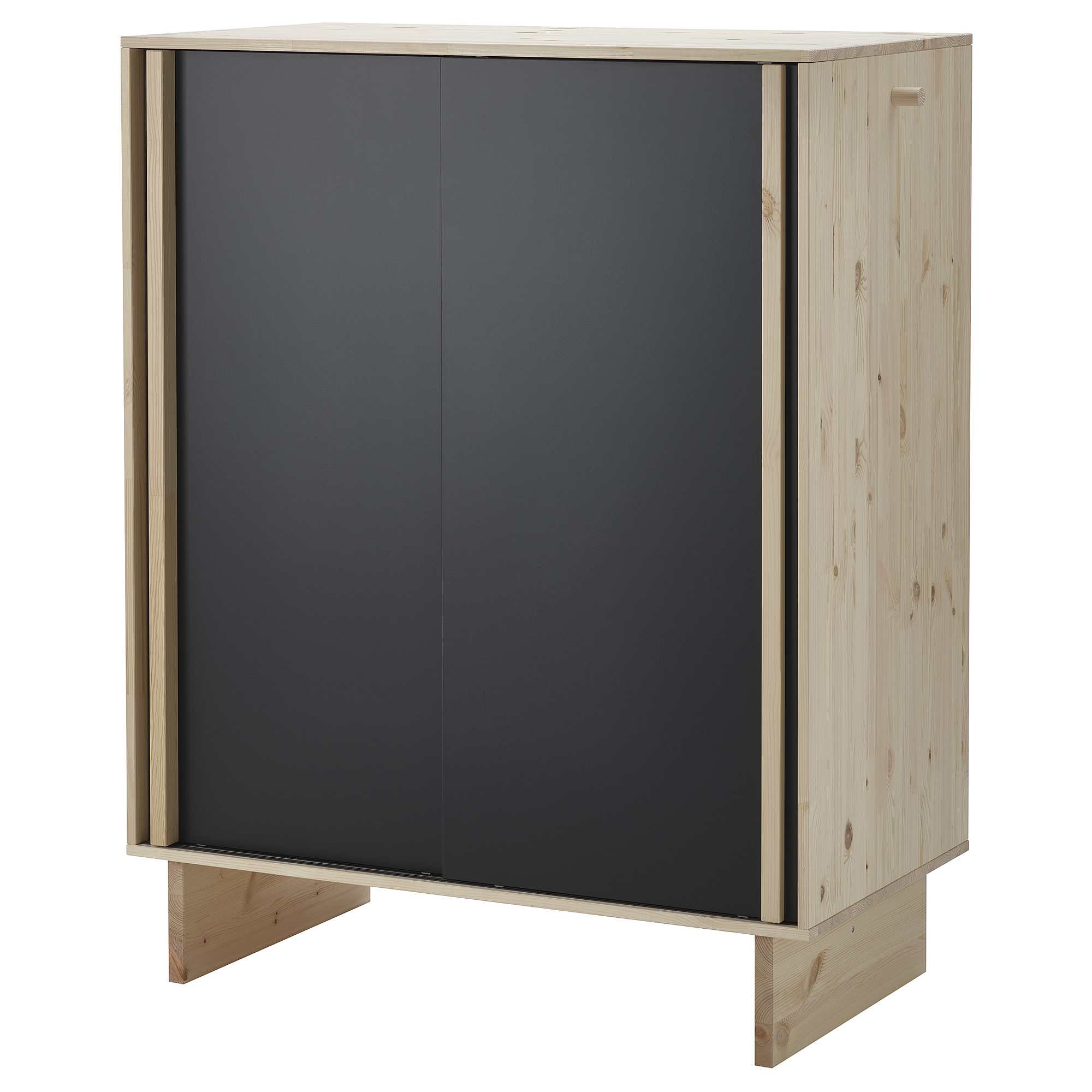 GLAMBERGET wardrobe with 3 sliding doors