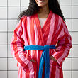 SKOGSSALLAT bath robe