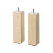 BJURVALLA - leg, birch, 17 cm | IKEA Taiwan Online - PE984090_S2 