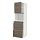 METOD/MAXIMERA - hi cab f micro combi w door/3 drwrs, white/Voxtorp walnut effect | IKEA Taiwan Online - PE589841_S1