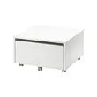SLÄKT - storage box with castors, white, 62x62x35 cm | IKEA Taiwan Online - PE697739_S2 