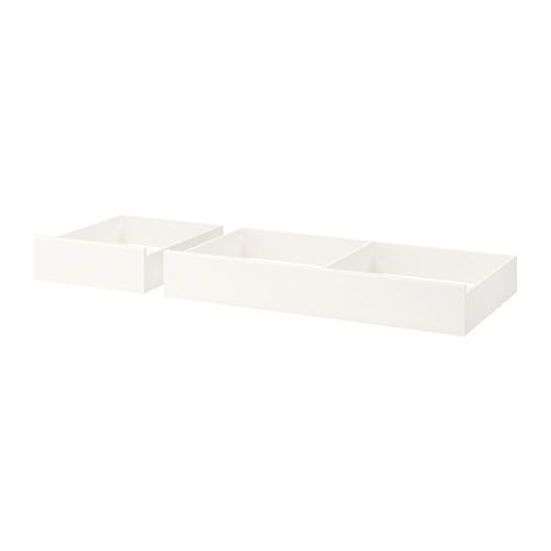 SONGESAND bed storage box, set of 2