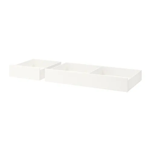 SONGESAND - bed storage box, set of 2, white | IKEA Taiwan Online - PE697744_S4