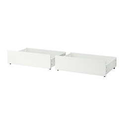 Malm 高床框用床底收納盒 白色 Ikea 線上購物