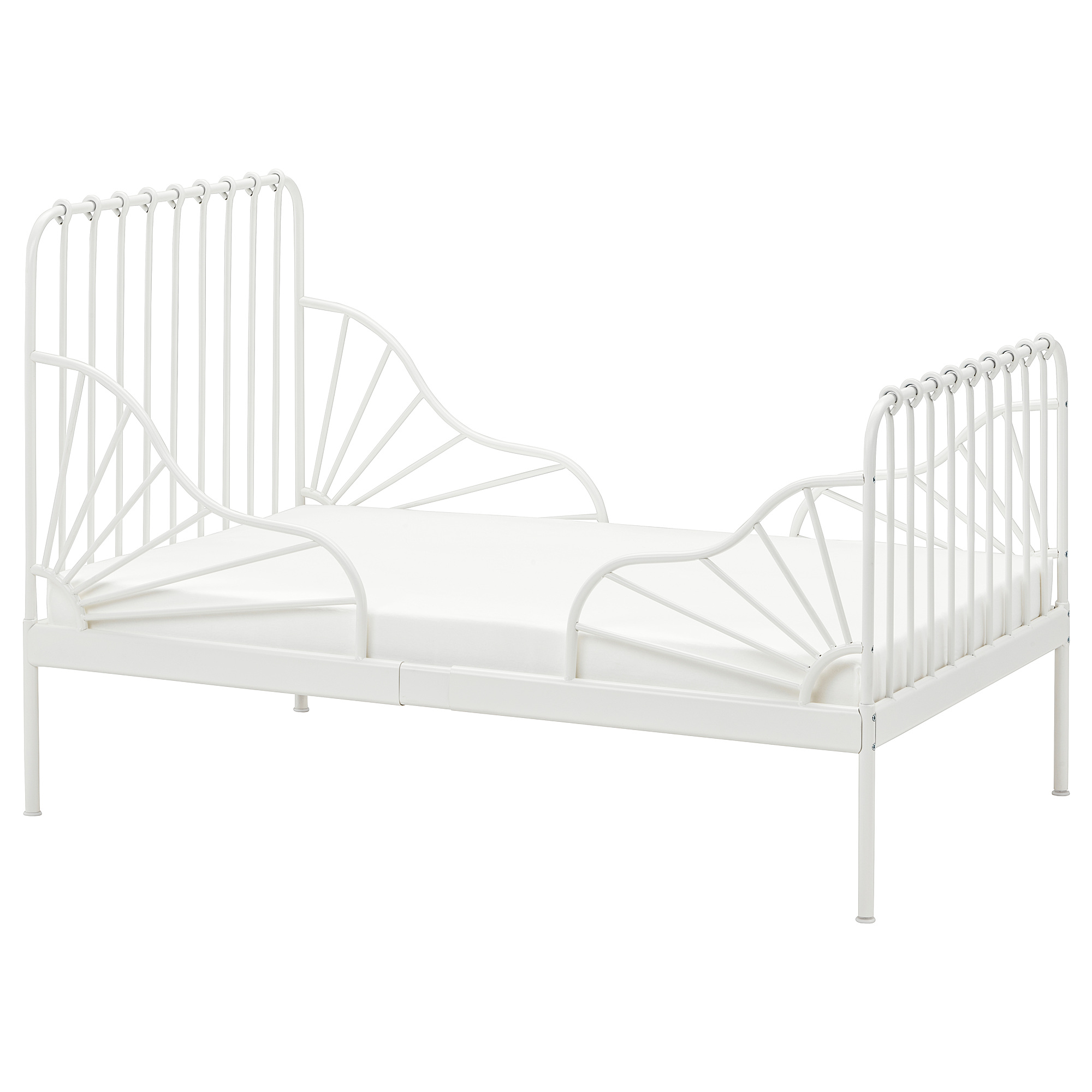 MINNEN ext bed frame with slatted bed base