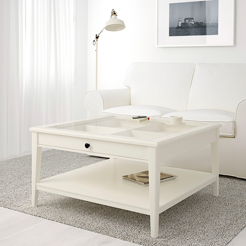 LIATORP - 咖啡桌, 白色/玻璃 | IKEA 線上購物 - PE601395_S4