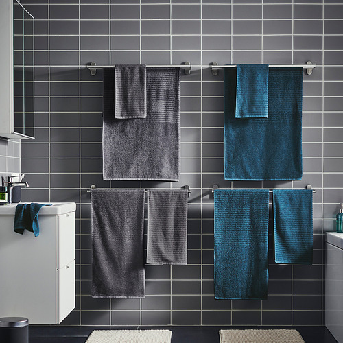 VÅGSJÖN - bath towel, dark blue | IKEA Taiwan Online - PE838365_S4