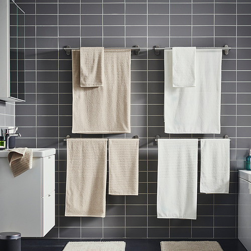 VÅGSJÖN - 浴巾, 淺米色 | IKEA 線上購物 - PE838372_S4