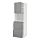 METOD/MAXIMERA - hi cab f micro combi w door/3 drwrs, white/Bodbyn grey | IKEA Taiwan Online - PE589916_S1
