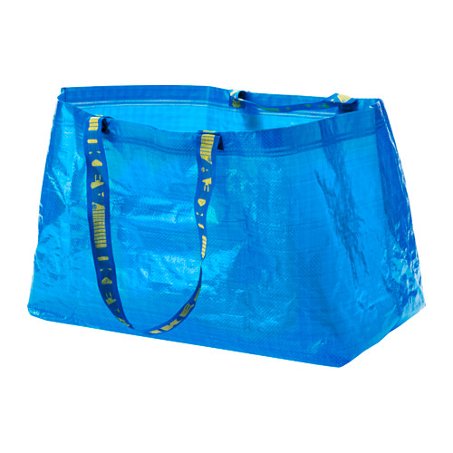 FRAKTA - 環保購物袋, 藍色 | IKEA 線上購物 - PE649962_S4