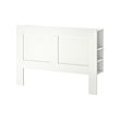 BRIMNES - headboard with storage compartment, white | IKEA Taiwan Online - PE697796_S2 