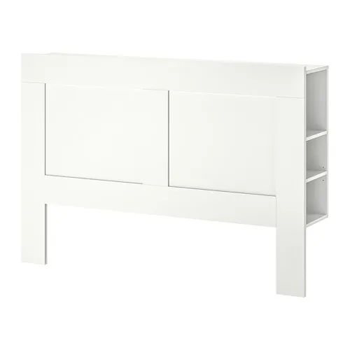 BRIMNES - headboard with storage compartment, white, 150 cm | IKEA Taiwan Online - PE697796_S4