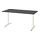BEKANT - 書桌/工作桌, 黑色/實木貼皮 梣木/白色 | IKEA 線上購物 - PE740530_S1