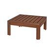 ÄPPLARÖ - table/stool section, outdoor, brown stained | IKEA Taiwan Online - PE740546_S2 