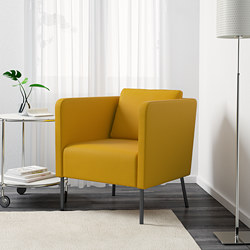 EKERÖ - 扶手椅, Skiftebo 深藍色 | IKEA 線上購物 - PE359788_S3