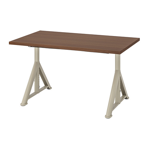 IDÅSEN - desk, brown/beige, 120x70 cm | IKEA Taiwan Online - PE740621_S4