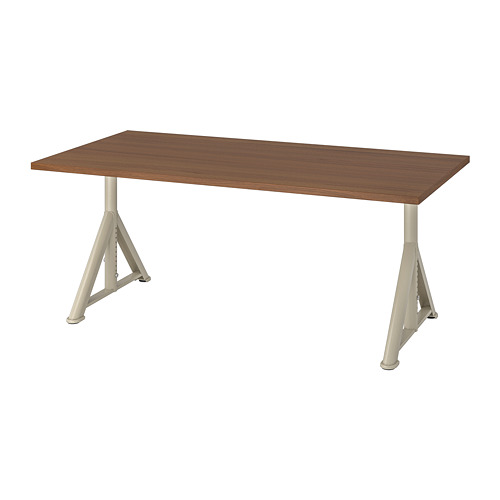 IDÅSEN - desk, brown/beige, 160x80 cm | IKEA Taiwan Online - PE740625_S4