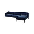 ÄPPLARYD 4-seat sofa with chaise longue
