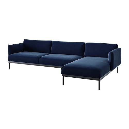 ÄPPLARYD - 四人座沙發附躺椅, Djuparp 深藍色 | IKEA 線上購物 - PE838456_S4