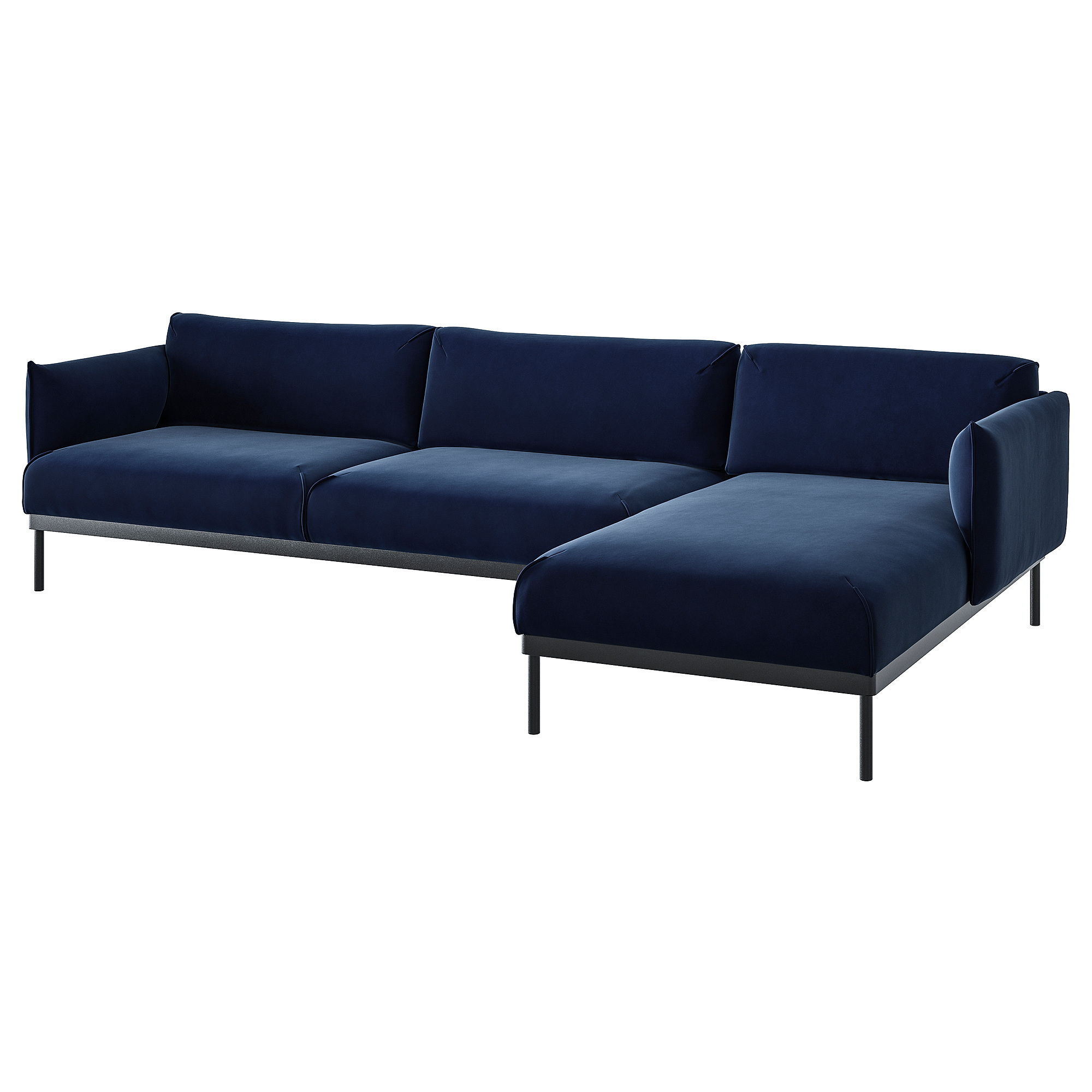 ÄPPLARYD 4-seat sofa with chaise longue