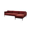 ÄPPLARYD 4-seat sofa with chaise longue